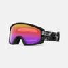 Giro Dylan Goggles 2022 - Women's Black/White Data Mosh wish Rose Spectrum/Yellow Lens view 1