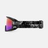 Giro Dylan Goggles 2022 - Women's Black/White Data Mosh wish Rose Spectrum/Yellow Lens view 2