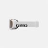 Giro Youth Buster Ski and Snowboard Goggles - White Wordmark Strap with Amber Rose Lens view 2