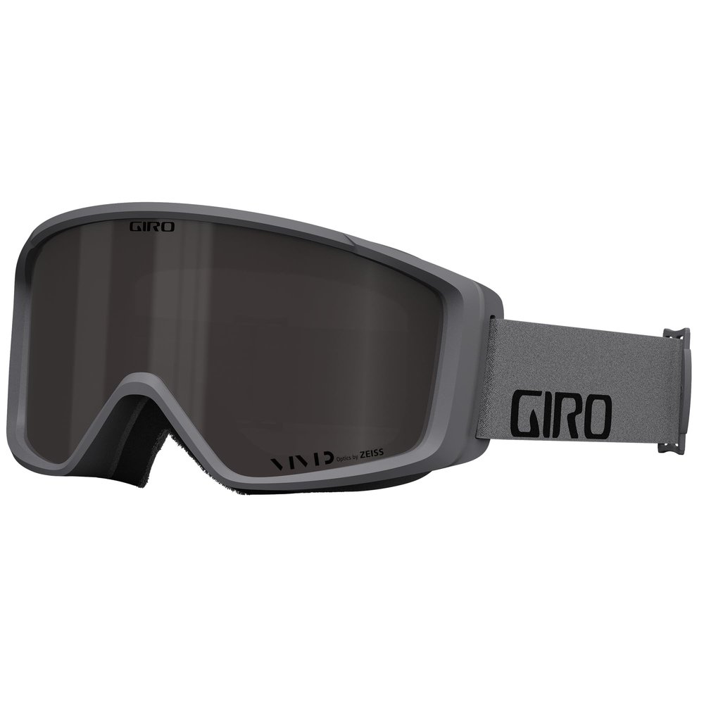 Giro Index 2.0 Adult Snow Goggle - Grey Wordmark Strap with Vivid Smoke Lens