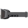 Giro Index 2.0 Adult Snow Goggle - Grey Wordmark Strap with Vivid Smoke Lens view 2