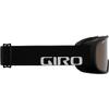 Giro Youth Buster Ski and Snowboard Goggles - Black Wordmark Strap with Amber Rose Lens view 2
