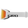 Giro Blok Ski Goggles - Snowboard Goggles for Men & Youth - White Wordmark Strap with Vivid Ember Lens view 2