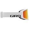 Giro Blok Ski Goggles - Snowboard Goggles for Men & Youth - White Wordmark Strap with Vivid Ember Lens view 4