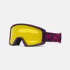 Giro Dylan Ski Goggles - Snowboard Goggles for Women & Youth - Pink Cover Up Strap with Grey Cobalt/Yellow Lenses view 3