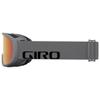 Giro Roam Ski Goggles - Snowboard Goggles for Men, Women & Youth - Grey Wordmark Strap with Amber Scarlet/Yellow Lenses view 2