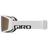 Giro Index 2.0 Adult Snow Goggle - White Wordmark Strap with Amber Rose Lens view 2