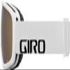 Giro Stomp Kids Ski Goggles - Snowboard Goggles for Youth, Boys & Girls - White Wordmark Strap with Amber Rose Lens view 2