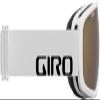Giro Stomp Kids Ski Goggles - Snowboard Goggles for Youth, Boys & Girls - White Wordmark Strap with Amber Rose Lens view 4