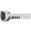 Giro Ringo Ski Goggles - Snowboard Goggles for Men, Women & Youth - White Wordmark Strap with VIVID Smoke Lens view 2