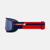 Giro Ringo Goggles - Red Midnight Podium Frame Vivid Royal Lens view 2