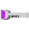 Giro Index 2.0 Adult Snow Goggle - White Wordmark Strap with VIVID Pink Lens view 2