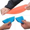 Eco Walker 6inch Non-Skid Flat Cone Spot Markers for Sports Speed Agility Training (with Hole) view 2