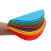 Eco Walker 6inch Non-Skid Flat Cone Spot Markers for Sports Speed Agility Training (with Hole) view 4