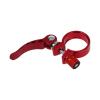 Bicycle Accessories Bike Bicycle Quick Release Seat Post Seatpost Clamp Aluminium Alloy Red 31.8mm Bike Parts (Color : Red) view 3