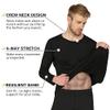 HEROBIKER Mens Thermal Underwear Set Skiing Winter Warm Base Layers Tight Long Johns Top & Bottom Set with Fleece Lined Black Small view 2