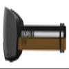 Giro Men's Article Ski and Snowboard Goggles - Camp Tan Cassette Strap with Vivid Smoke/Vivid Infrared Lenses view 3