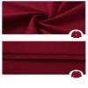 EISHOW Unisex Kids Toddler Cotton T-Shirts Basic Tees Baby Crew Long Sleeve T-Shirts Tops Blouse Solid Pullover Sweatshirt (Dark Red,4-5Y,4 Years,5 Years) view 3
