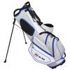 Ram Golf FX Lightweight Golf Stand Carry Bag, Light Grey/White/Blue view 2