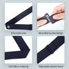 Rich Green Valley Replacement Strap Fits for Wahoo Tickr CooSpo Garmin HRM Strap, Heart Rate Monitor Adjustable Replacement Chest Strap Black Small view 3