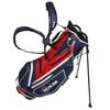 Ram Golf FX Lightweight Golf Stand Carry Bag, Navy/Red view 1
