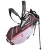 Ram Golf Ladies FX Lightweight Golf Stand Carry Bag, Grey/White/Pink view 1