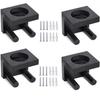 JOINSI 4 Pack Baseball Bat Holder Wall Mount Display Stand Hanger, Softball Storage Rack view 1