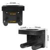 JOINSI 4 Pack Baseball Bat Holder Wall Mount Display Stand Hanger, Softball Storage Rack view 4