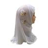Starsouce Girls Hijab Head Wrap Muslim Turban Islamic Scraf One Piece Shawls with Flowers view 2