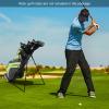 GRAFFY Golf Stand Bags, Golf Carry Bag w/ 6 Way Dividers, 8 Pockets, Rain Hood, Umbrella Holder & Glove Sticker, Lightweight Golf Club Bags for Men, Women (Green) view 2