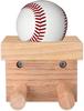 JOINSI 4 Pack Baseball Bat Holder Wall Mount Display Stand Hanger, Softball Storage Rack view 2