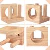 JOINSI 4 Pack Baseball Bat Holder Wall Mount Display Stand Hanger, Softball Storage Rack view 4