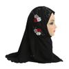 Starsouce Girls Hijab Head Wrap Muslim Turban Islamic Scraf One Piece Shawls with Flowers view 2