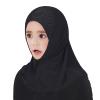 Starsouce Girls Hijab Head Wrap Muslim Turban Islamic Scraf One Piece Shawls with Flowers view 3