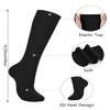 Century Star Black Knee High Long Socks -Thin Athletic Sports Thigh Calf High Socks for Women Boots view 2