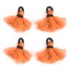 01 Drift Float Indicators, Yarn Strike Indicator Light As a Feather Not Damage The Main Fishing Line for Fishing for Fishing Ground(Orange) view 1