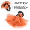 01 Drift Float Indicators, Yarn Strike Indicator Light As a Feather Not Damage The Main Fishing Line for Fishing for Fishing Ground(Orange) view 3