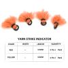 01 Drift Float Indicators, Yarn Strike Indicator Light As a Feather Not Damage The Main Fishing Line for Fishing for Fishing Ground(Orange) view 4