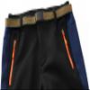 DAFENGEA Kids Snow Ski Pants Hiking Boys Girls Outdoor Waterproof Windproof Fleece Warm Snowboard Pants,KZ2068-Black-5T view 3