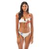 Vince Camuto Bright Floral V Wire Strap Bikini Top Ivory LG view 1
