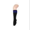 Century Star Knee High Striped Socks for Women - Long Thin Tube Sports Thigh High Socks Tall Stockings 1 Pack Black Blue view 4