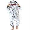 DarkCom Onesie Christmas Pajamas Adult Animal Halloween Costume Cosplay Dalmatian One Piece Unisex Homewear Polar Fleece Sleepwear X-Large view 1