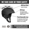 NHH Ski Helmet Snowboard Helmet - Snow Sports Helmet Goggles Compatible Removable Liner and Earpads for Men Women and Youth (Black, S (19.3"-21.3"/49-54cm)) view 3