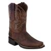 Hbeylia Women's Western Cowboy Cowgirls Boots Vintage Embroidery Round Toe Chunky Low Heels Wide Mid Calf Boots For Women Riding view 2