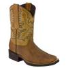 Hbeylia Women's Western Cowboy Cowgirls Boots With Side Zipper Vintage Embroidery Round Toe Chunky Low Heels Wide Mid Calf Boots For Women Riding view 2