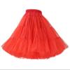 Honeystore Women's 3-Layered Tutu Petticoat 50s Puffy Party Ballet Dance Cosplay SD-1120-Red view 1