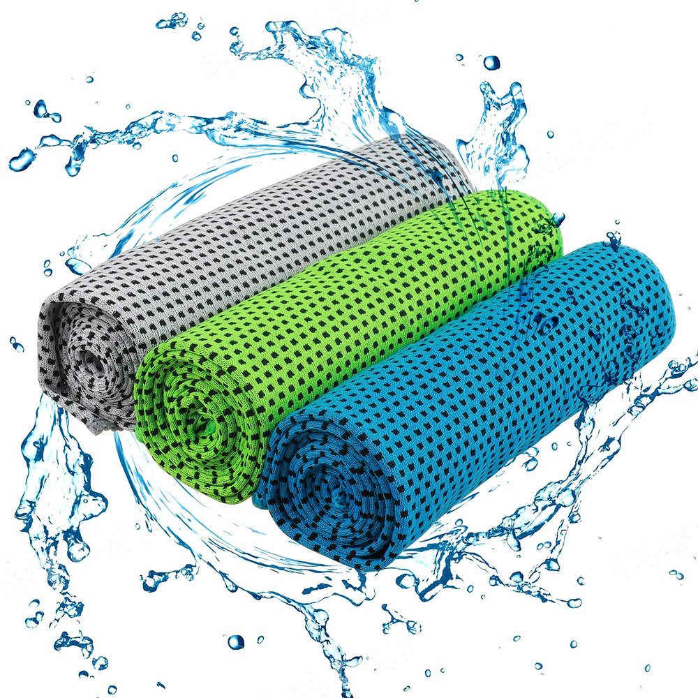 EastyGold Cooling Towel Sport Ice Towel Quick Dry Cold Blanket Sweat Absorption Microfiber Instant Chilly Towel Neck Wrap for Running Swimming Yoga Gym Exercise