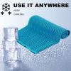 EastyGold Cooling Towel Sport Ice Towel Quick Dry Cold Blanket Sweat Absorption Microfiber Instant Chilly Towel Neck Wrap for Running Swimming Yoga Gym Exercise view 2