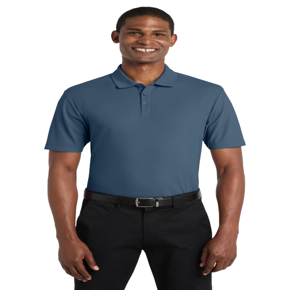 Port Authority SuperPro React Polo Shirt Regatta Blue