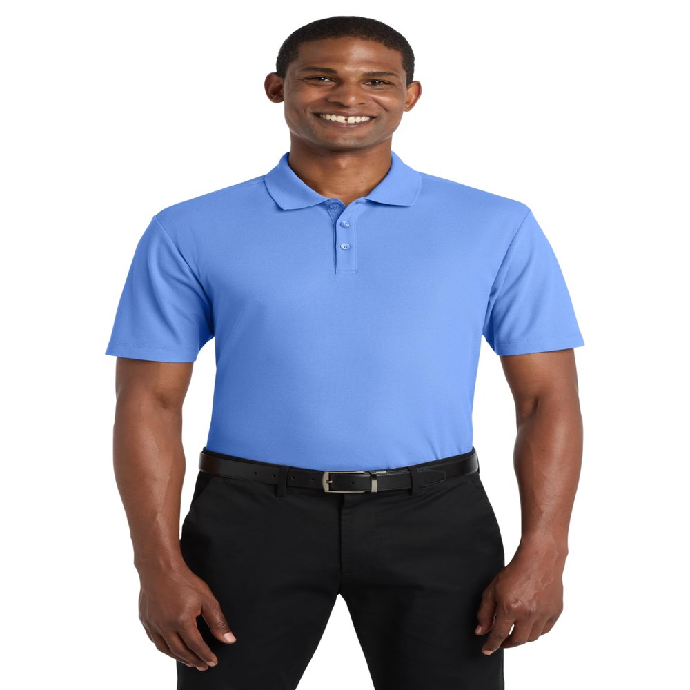 Port Authority SuperPro React Polo Shirt Ultramarine Blue